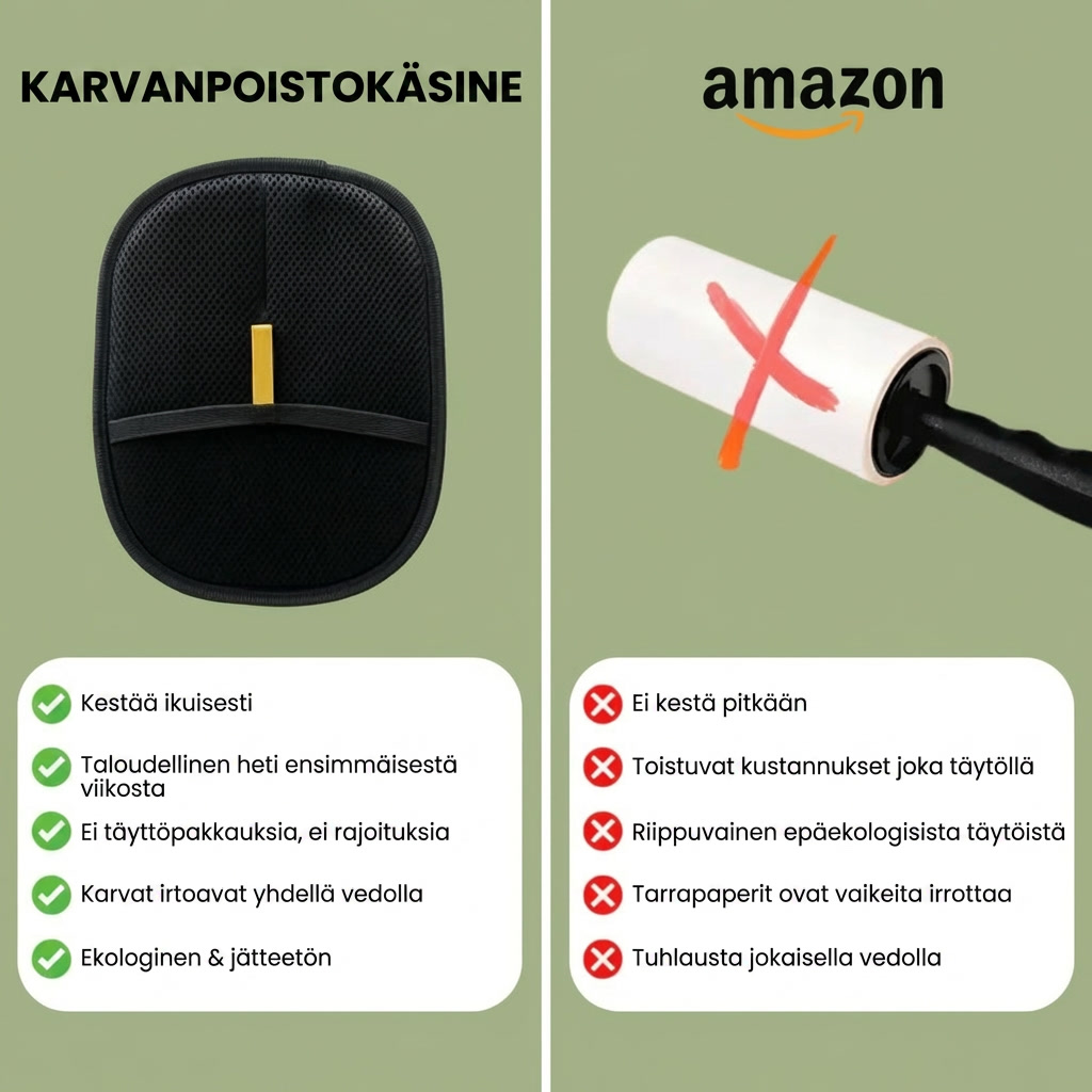 Uudelleenkäytettävä & Ekologinen Karvanpoistohansikas