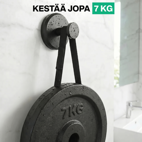 Erittäin kestävien imukuppikoukkujen pakkaus
